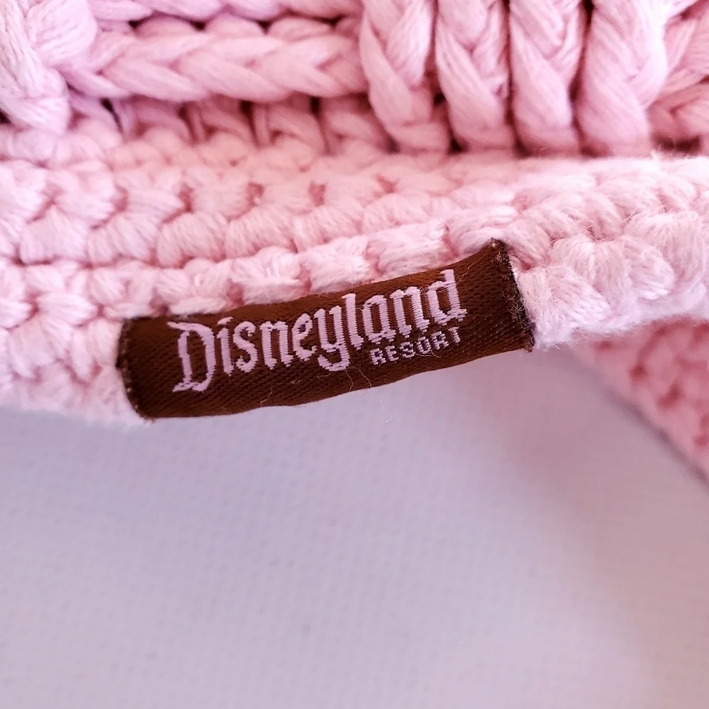 Disneyland Knitted Beanie Pink One Size